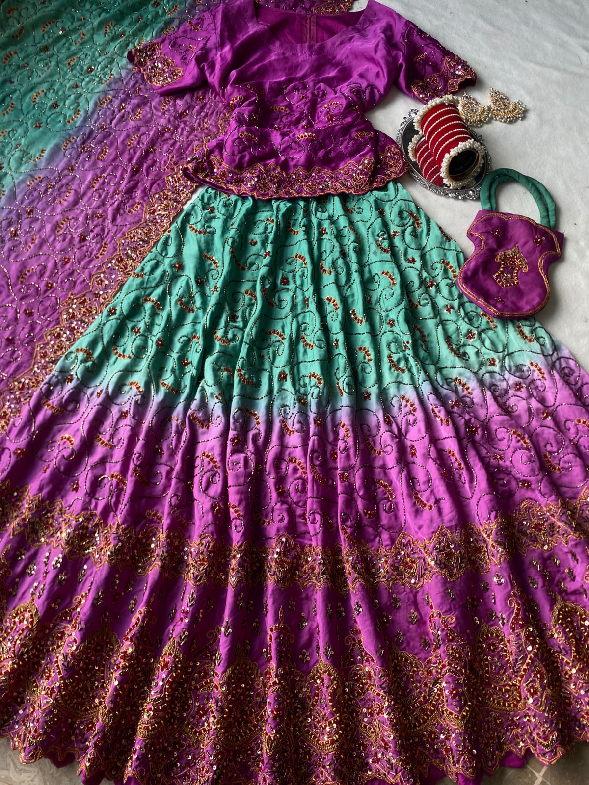 Rangrez Vintage Y2K Lehenga